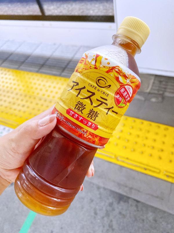 カフェ・ド・クリエ アイスティー微糖の画像1