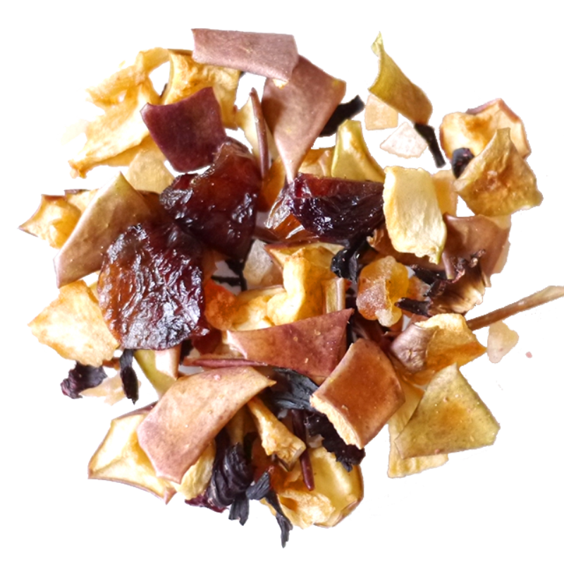 TeaDropTime管理者の信州りんごとぶどうのフルーツティー画像