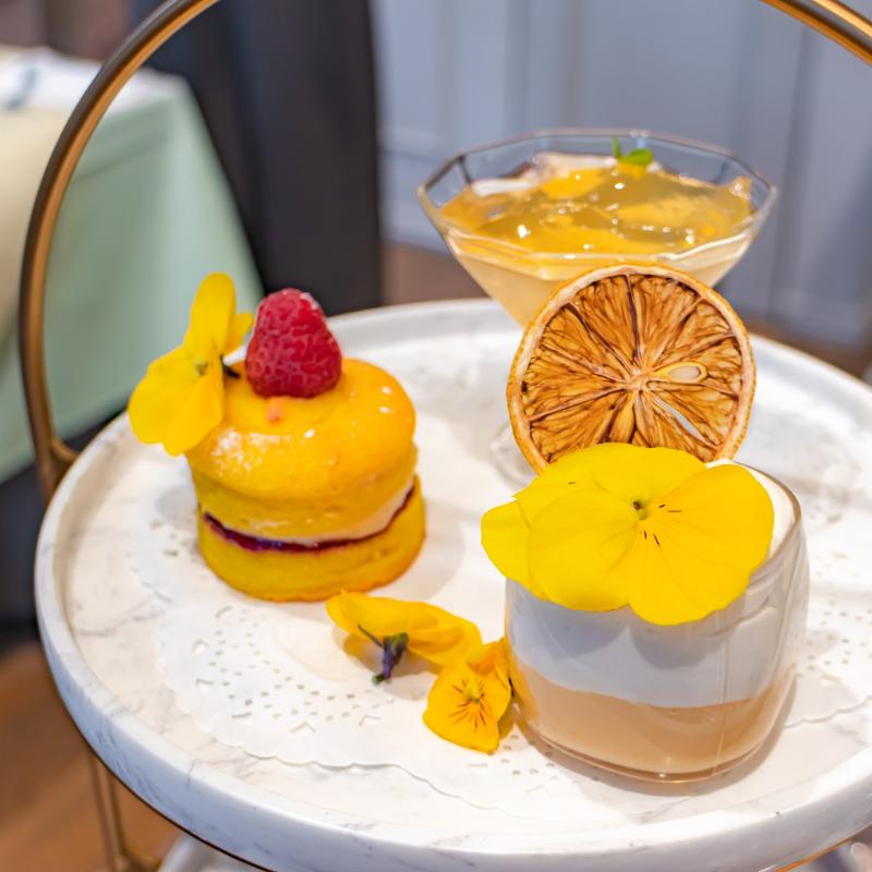 SABON l’Atelier SPAのSABON VEGAN AFTERNOON TEA CAFÉ ～Tea Ceremony Collection～のスタンド1段目画像