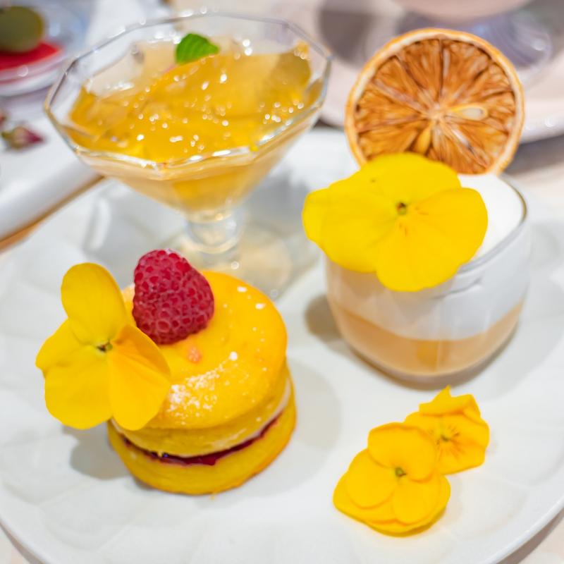 SABON l’Atelier SPAのSABON VEGAN AFTERNOON TEA CAFÉ ～Tea Ceremony Collection～のスイーツ画像