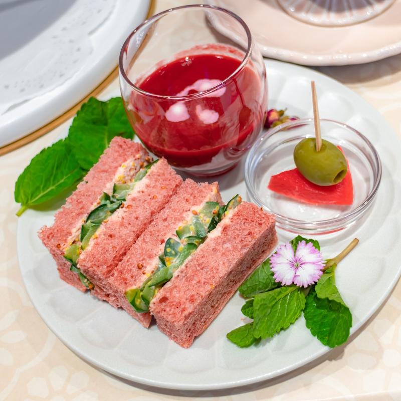 SABON l’Atelier SPAのSABON VEGAN AFTERNOON TEA CAFÉ ～Tea Ceremony Collection～のセイボリー画像
