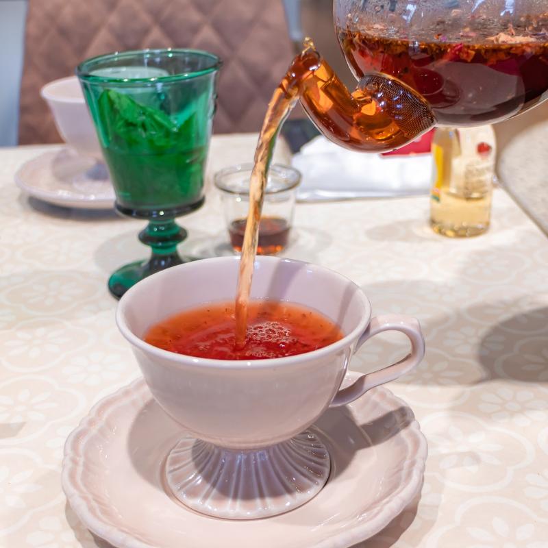 SABON l’Atelier SPAのSABON VEGAN AFTERNOON TEA CAFÉ ～Tea Ceremony Collection～の飲み物画像
