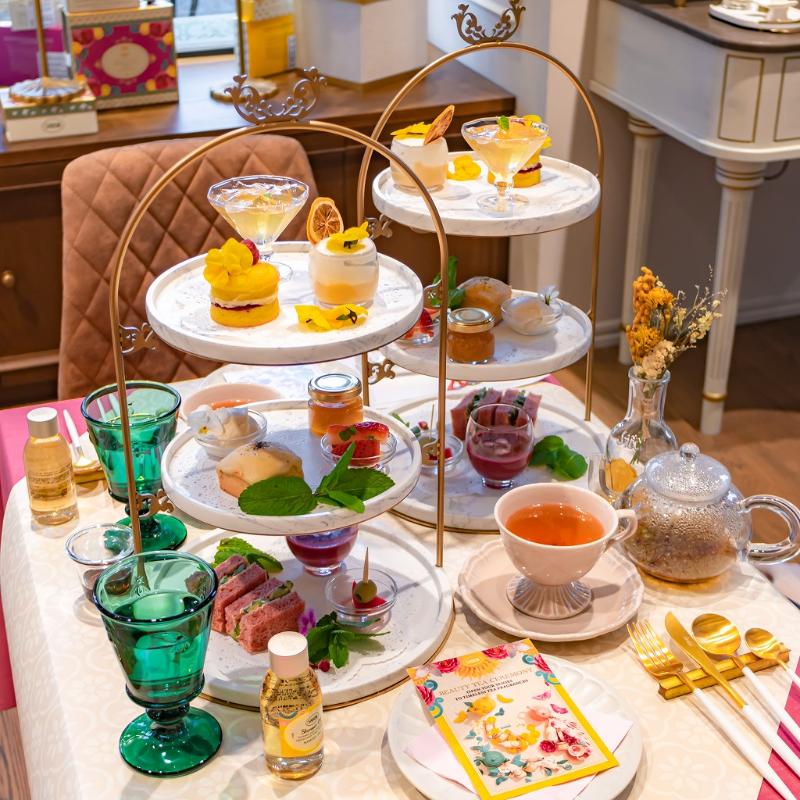 SABON l’Atelier SPAのSABON VEGAN AFTERNOON TEA CAFÉ ～Tea Ceremony Collection～のメイン画像