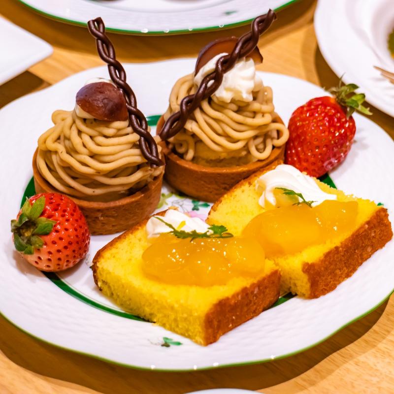 THE SUITE TOKYO／東京ドームのスペシャルアフタヌーンティーのスタンド1段目画像