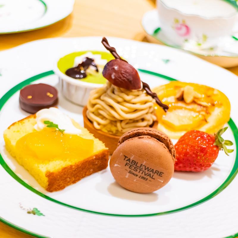 THE SUITE TOKYO／東京ドームのスペシャルアフタヌーンティーのスイーツ画像