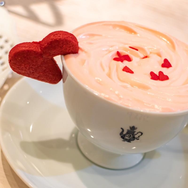 Q-pot CAFE.の“いちご”一会♡ 苺のアフタヌーンティーセットの飲み物追加1画像