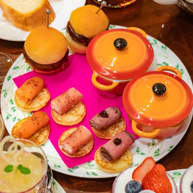 ロイヤルクリスタルカフェ 自由が丘店のヴァレンタインアフタヌーンティーのスタンド3段目画像