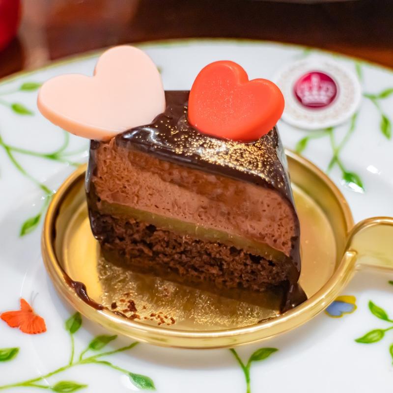 ロイヤルクリスタルカフェ 自由が丘店のヴァレンタインアフタヌーンティーのスイーツ追加1画像