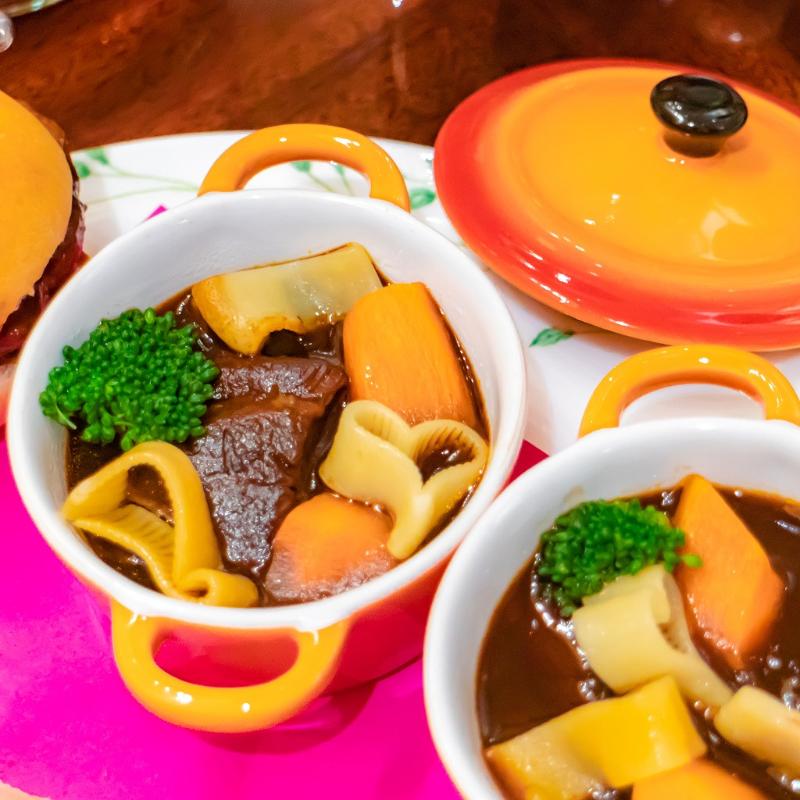 ロイヤルクリスタルカフェ 自由が丘店のヴァレンタインアフタヌーンティーのセイボリー追加1画像