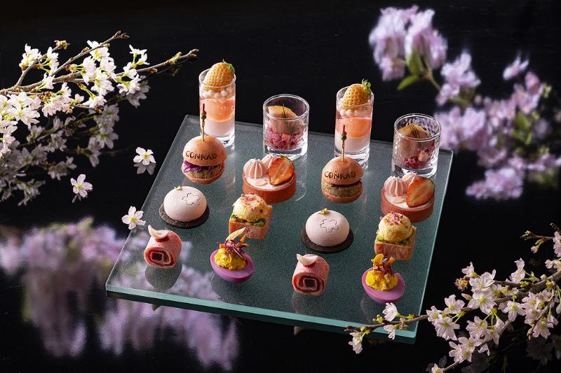 コンラッド東京、3月1日（水）より「夜桜ハイティー」が初登場の画像1