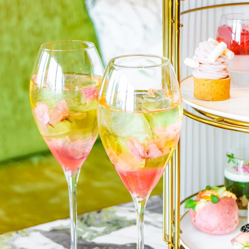 ロビーラウンジ／ウェスティンホテル横浜の春を彩る桜アフタヌーンティーの飲み物追加1画像