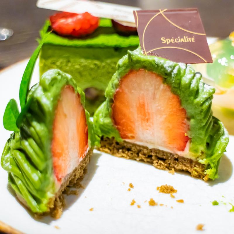Restaurant＆Bar TIDE TABLE Shiomi／東京ベイ潮見プリンスホテルの抹茶アフタヌーンティー ~Scent of spring~のスイーツ追加2画像