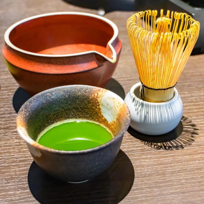 Restaurant＆Bar TIDE TABLE Shiomi／東京ベイ潮見プリンスホテルの抹茶アフタヌーンティー ~Scent of spring~の飲み物画像