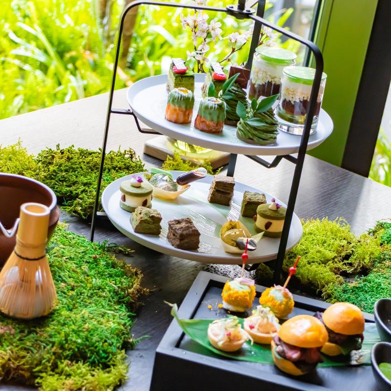 Restaurant＆Bar TIDE TABLE Shiomi／東京ベイ潮見プリンスホテルの抹茶アフタヌーンティー ~Scent of spring~のあとがき1画像