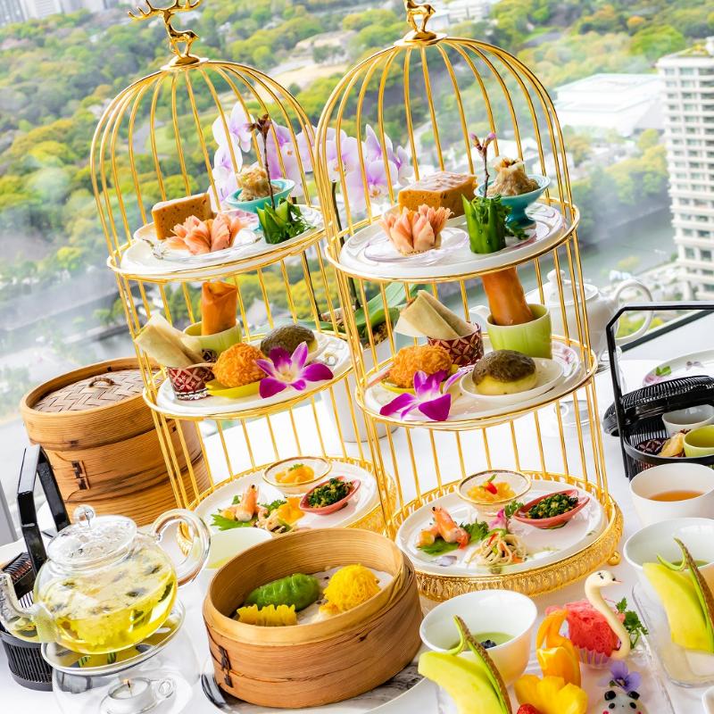 全聚徳 丸ビル店の楊貴妃 Afternoon teaのスタンド画像