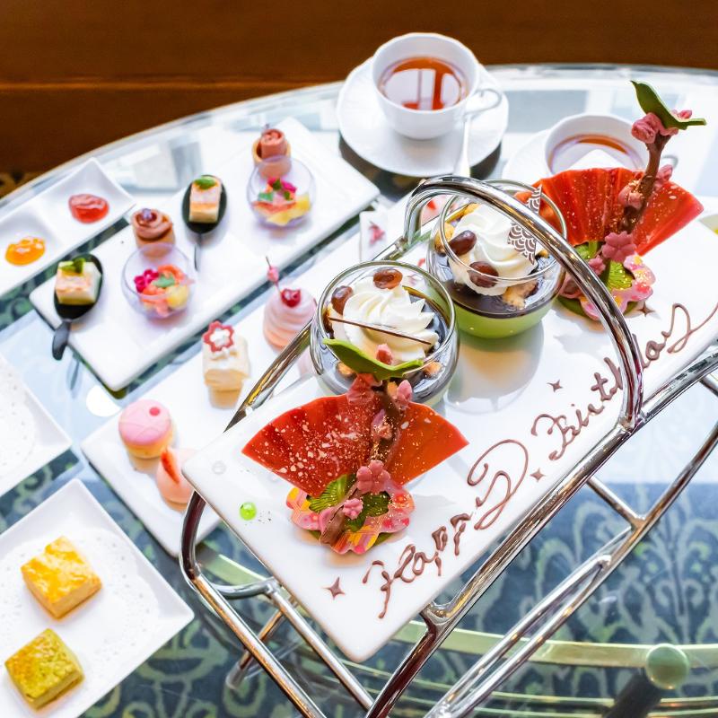 ロビーラウンジ フォンテーヌ／ロイヤルパークホテルのお花見アフタヌーンティーのアフタヌーンティー画像2