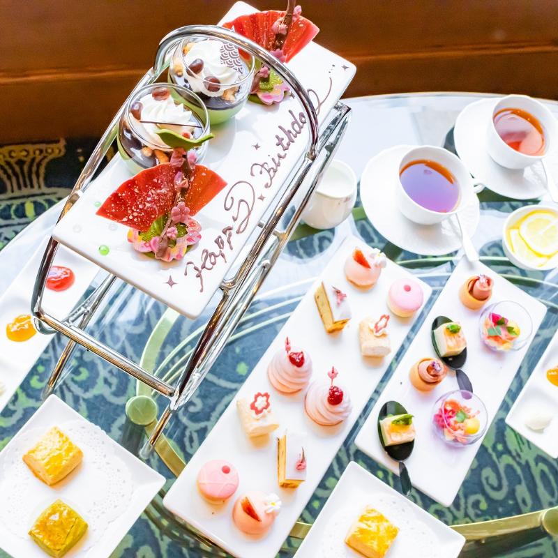 ロビーラウンジ フォンテーヌ／ロイヤルパークホテルのお花見アフタヌーンティーのあとがき1画像