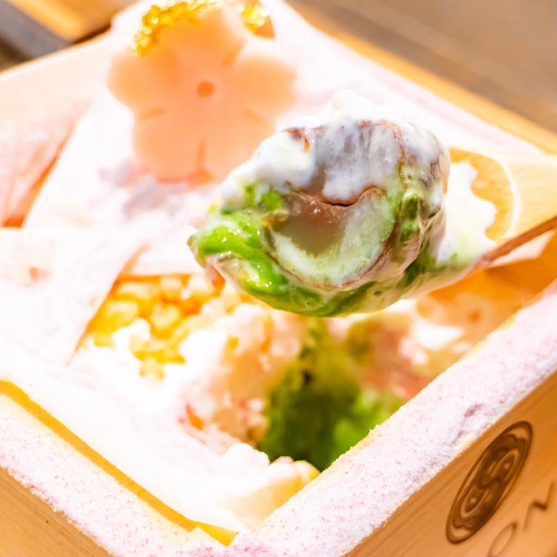 SALON GINZA SABOUでランチと茶房パフェを堪能の画像