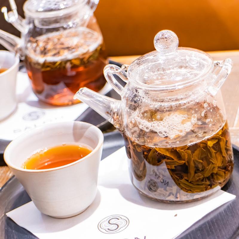 SALON GINZA SABOUでランチと茶房パフェを堪能の画像