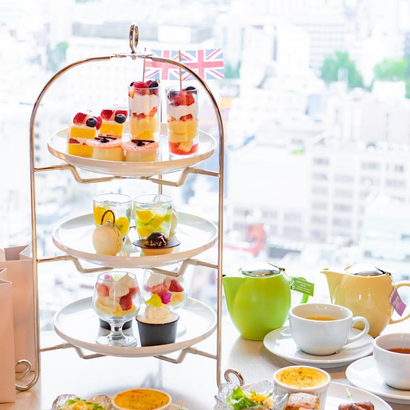 和風ダイニング＆バー FUGA（風雅）／新宿プリンスホテルのAfternoon Tea with OLIVIA BURTONのスタンド画像