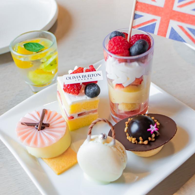 和風ダイニング＆バー FUGA（風雅）／新宿プリンスホテルのAfternoon Tea with OLIVIA BURTONのスイーツ画像
