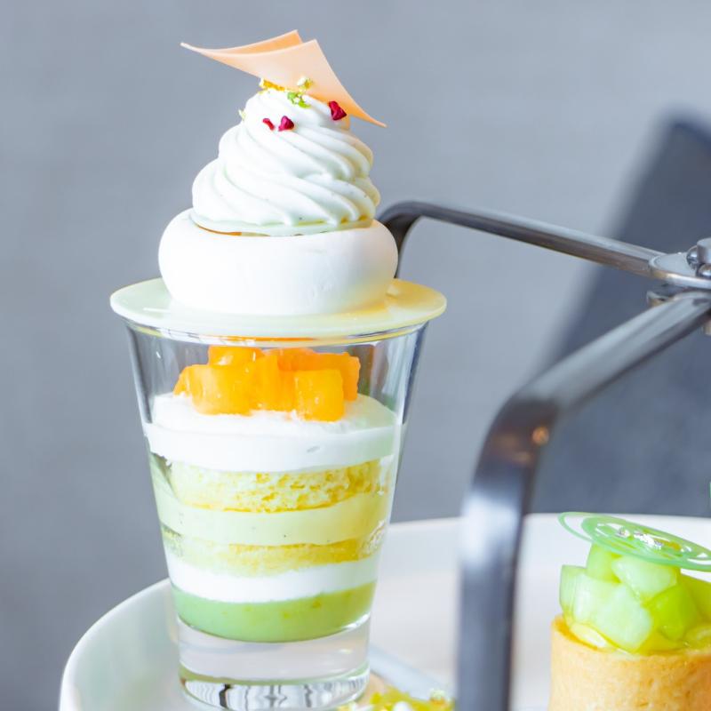 ザ ラウンジ／フォーシーズンズホテル東京大手町のメロンアフタヌーンティーのスイーツ追加1画像