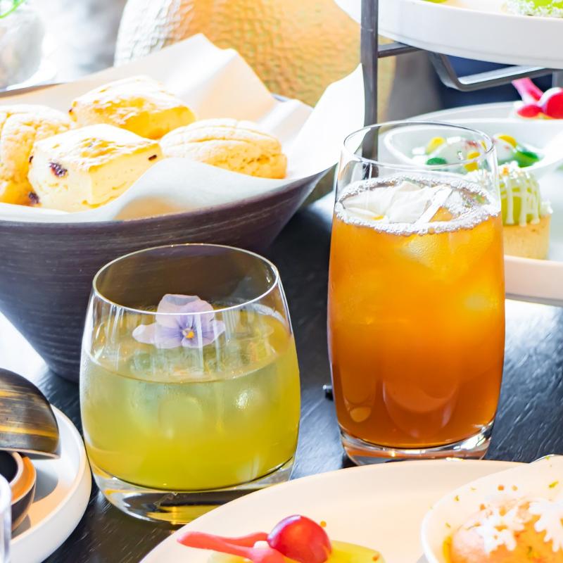 ザ ラウンジ／フォーシーズンズホテル東京大手町のメロンアフタヌーンティーの飲み物追加1画像