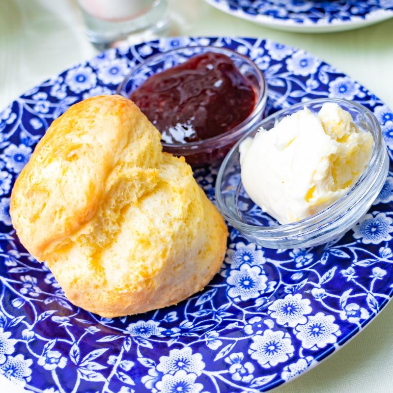 JURI’S TEA ROOMのJURI'S Afternoon Teaのスコーン画像