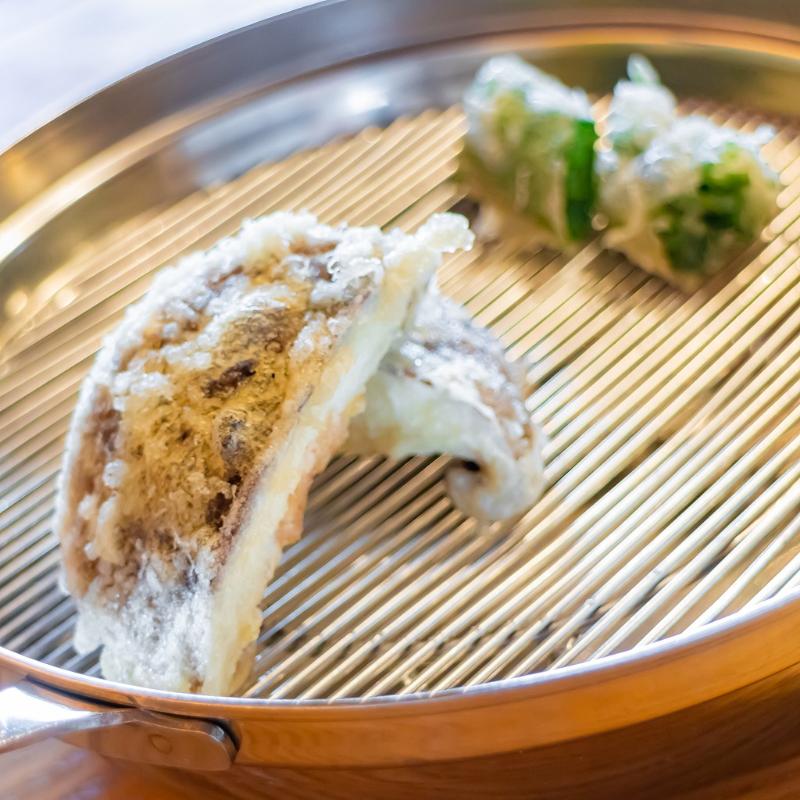 山の上ホテルの天ぷらと和食山の上でおまかせコースを堪能の画像