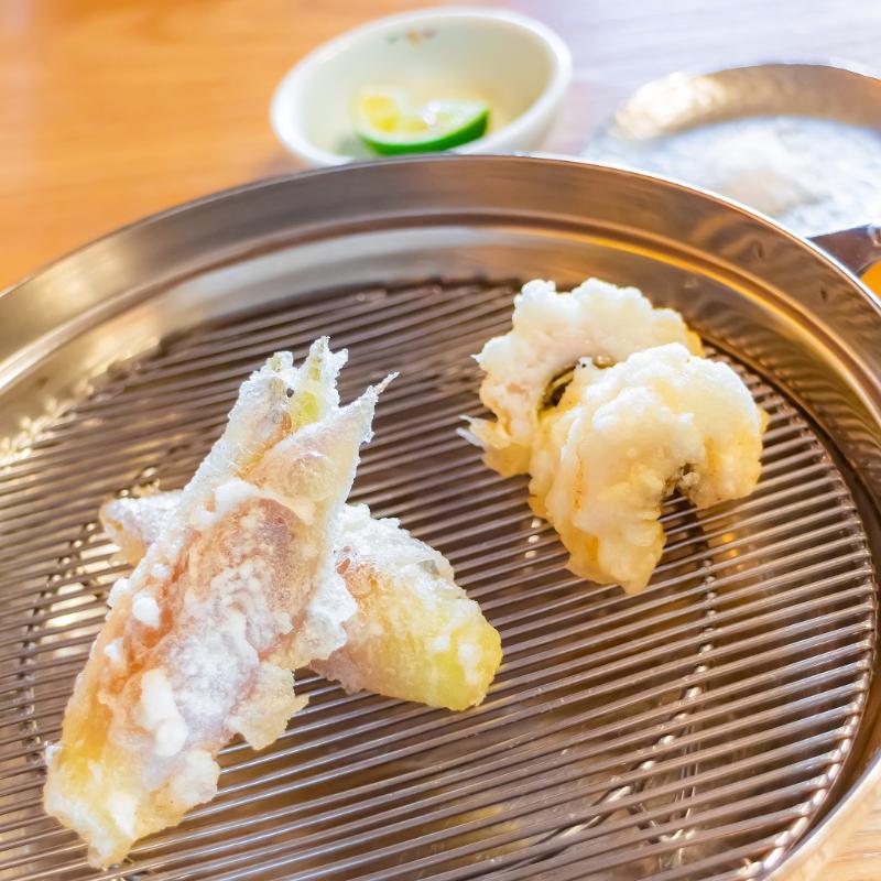 山の上ホテルの天ぷらと和食山の上でおまかせコースを堪能の画像
