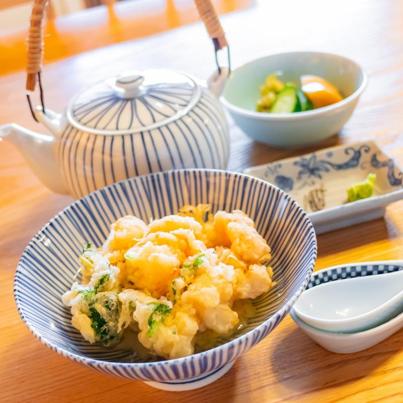 山の上ホテルの天ぷらと和食山の上でおまかせコースを堪能の画像