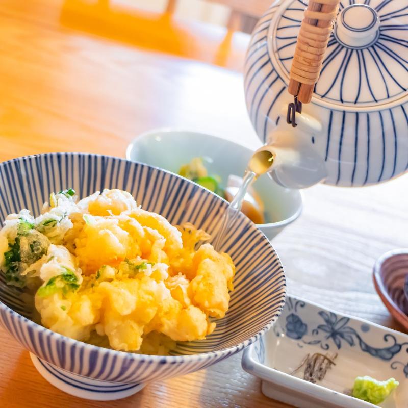 山の上ホテルの天ぷらと和食山の上でおまかせコースを堪能の画像
