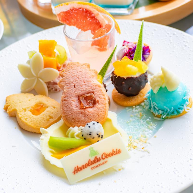 ロビーラウンジ／ザ・プリンスパークタワー東京のハワイアンアフタヌーンティーのスイーツ画像