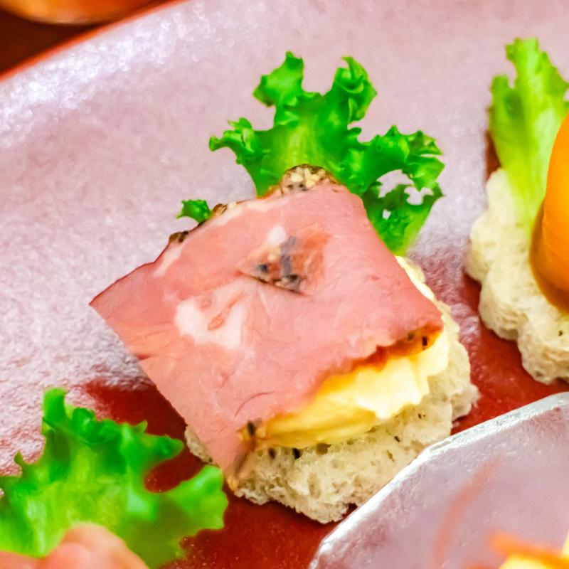 ロビーラウンジ／第一ホテル東京の30周年記念アフタヌーンティー ときめき三重奏のセイボリー追加2画像
