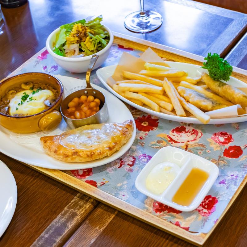 ロイヤルホストのフュージョンセレクション  美味しい英国フェアを体験！の画像