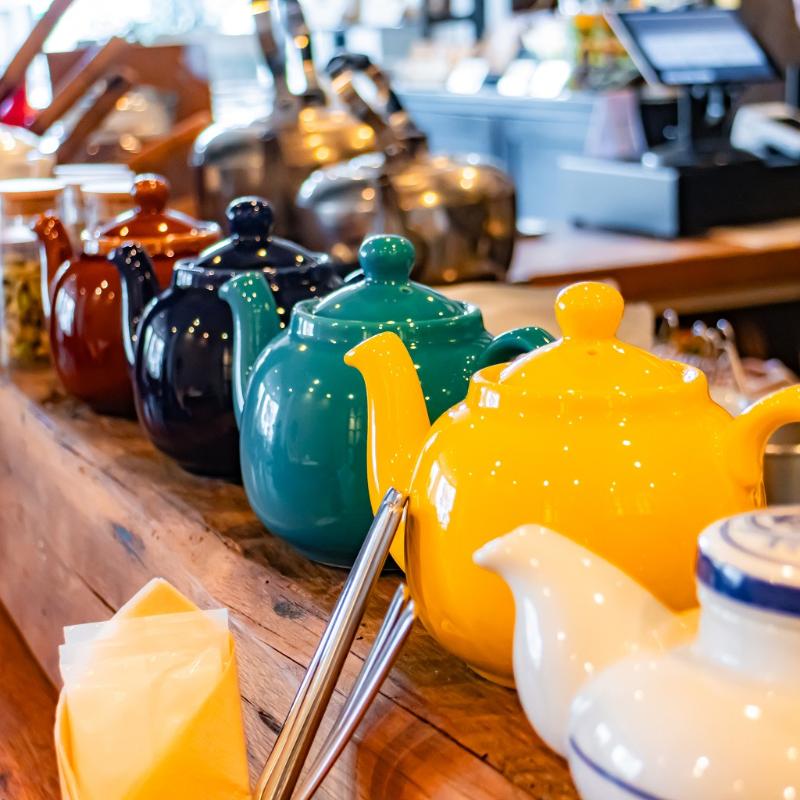 クニタチティーハウスで紅茶かき氷を堪能の画像