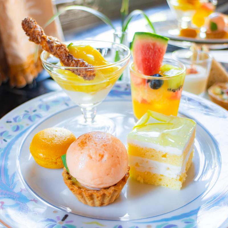 ダイニングルーム フェニックス／ホテルニューグランドのフェニックスアフタヌーンティー ～夏時間～のスイーツ画像