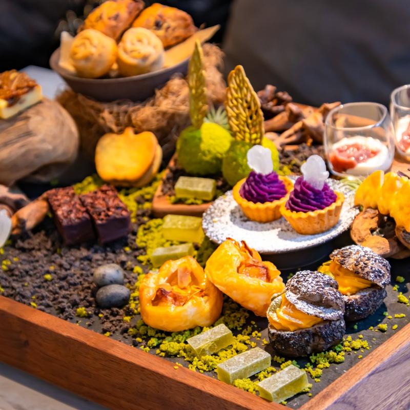 チェルディのAfternoon Tea 秋のスタンド1段目画像