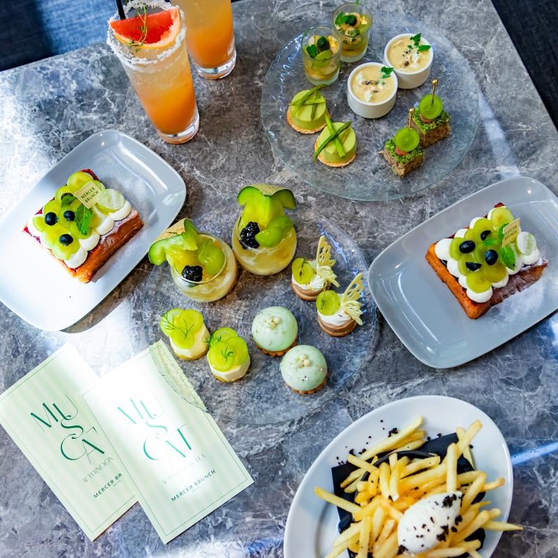 マーサーブランチ恵比寿のMuscat Afternoon Teaのあとがき1画像