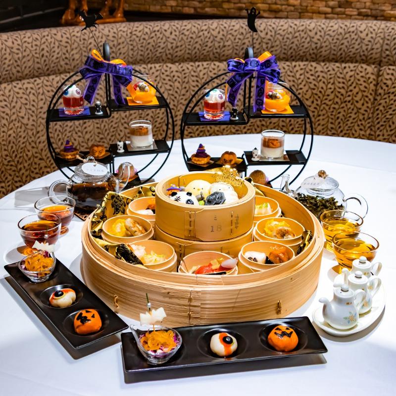 中国料理 桂花苑／ロイヤルパークホテルのチャイニーズハロウィンアフタヌーンティーのスタンド画像