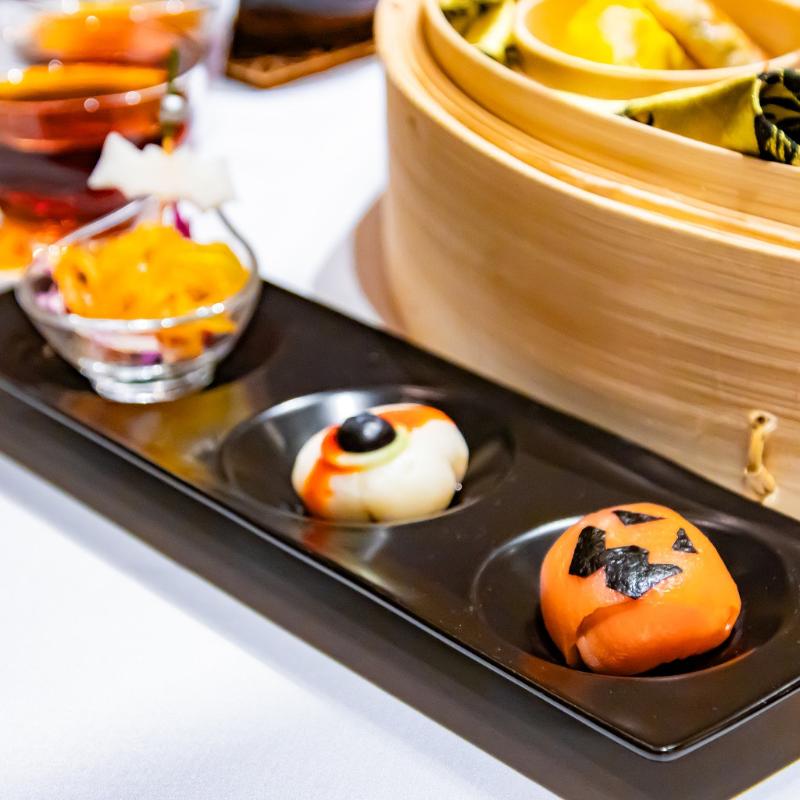 中国料理 桂花苑／ロイヤルパークホテルのチャイニーズハロウィンアフタヌーンティーのスタンド2段目画像