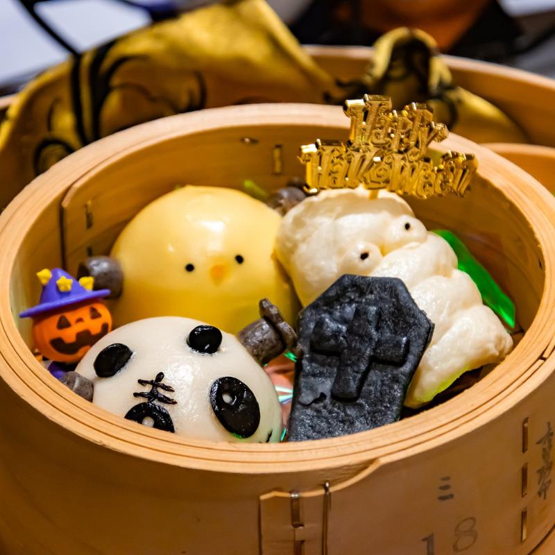 中国料理 桂花苑／ロイヤルパークホテルのチャイニーズハロウィンアフタヌーンティーのスコーン画像
