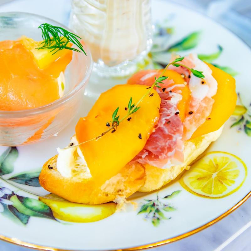 HAUTE COUTURE・CAFE omotesandoのOrange and Lemon Citrus Afternoon Teaのセイボリー追加2画像