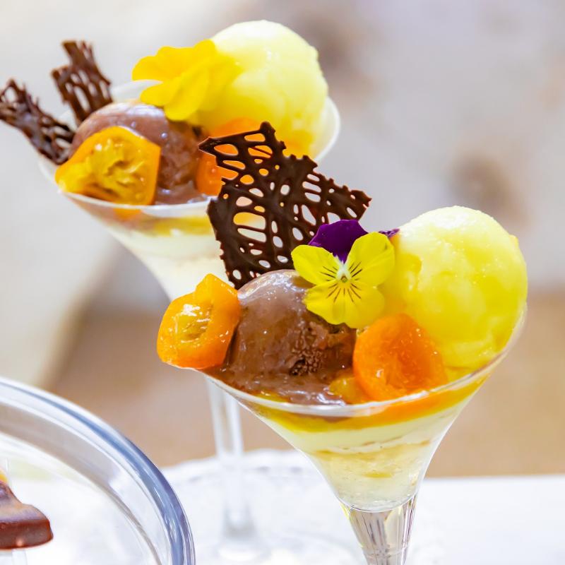 HAUTE COUTURE・CAFE omotesandoのOrange and Lemon Citrus Afternoon Teaのスタンドその他プレート2画像
