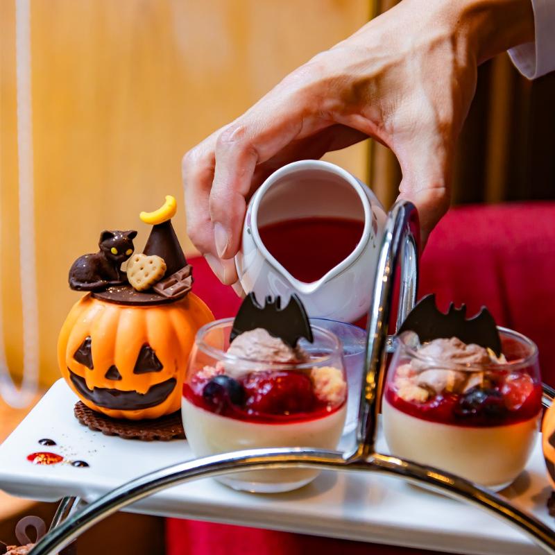 ロビーラウンジ フォンテーヌ／ロイヤルパークホテルのハロウィンアフタヌーンティーのあとがき3画像