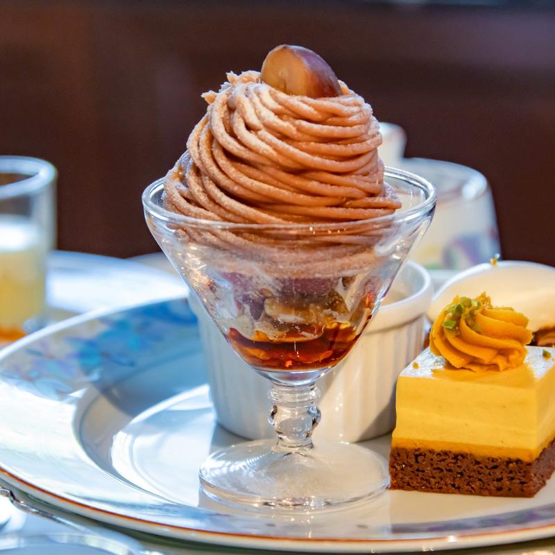 ダイニングルーム フェニックス／ホテルニューグランドのフェニックスアフタヌーンティー ～秋の贈り物～のスイーツ追加1画像
