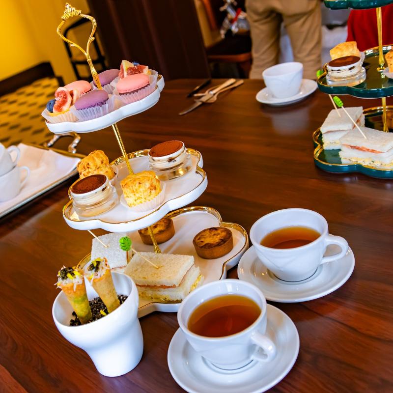 Alte Liebe で RAINBRANT TEA さんの和紅茶講座ペアリングアフタヌーンティーの画像