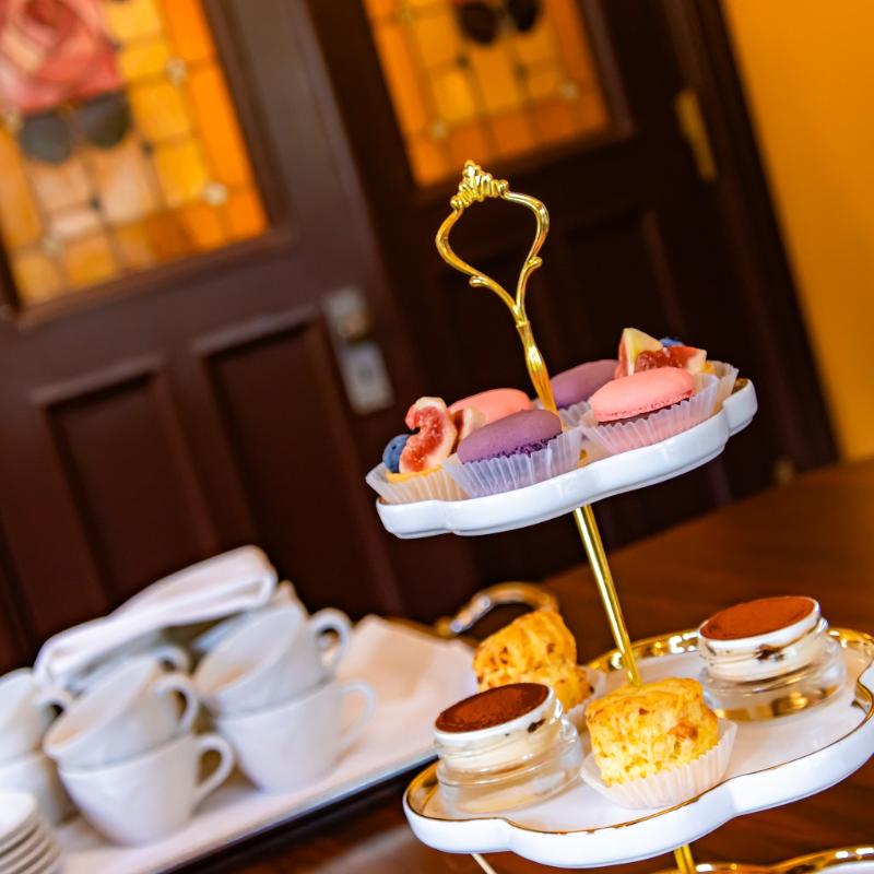 Alte Liebe で RAINBRANT TEA さんの和紅茶講座ペアリングアフタヌーンティーの画像