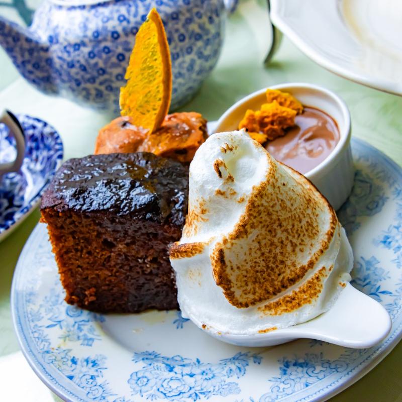 JURI’S TEA ROOMのウィンターアフタヌーンティーのスイーツ画像