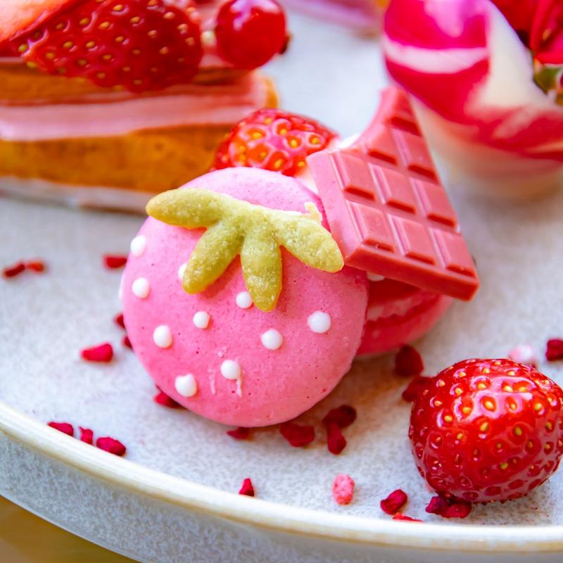 ロビーラウンジ／ザ・プリンスパークタワー東京のPinky White Strawberry Afternoon Teaのスイーツ追加1画像